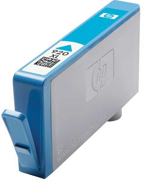 Hewlett Packard (HP) HP no.920XL Cyan Officejet rašalo kasetė (700 puslapių)