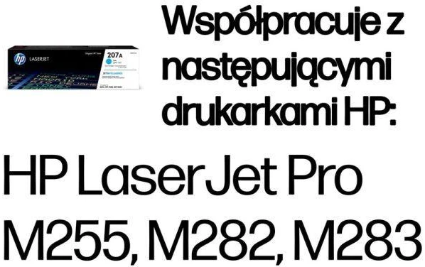 Hewlett Packard (HP) HP 207A (W2211A) Lazerinė kasetė, Žydra