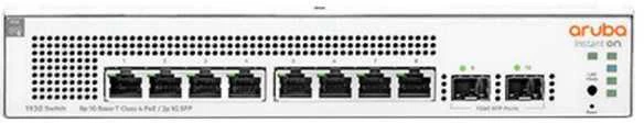 Šakotuvas Hewlett Packard (HP) HPE Aruba Instant On 1930 Switch 8G 2SFP 124W Europe – lokalizacija anglų kalba