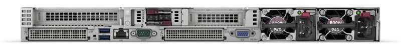 Hewlett Packard (HP) HPE ProLiant DL360 Gen11 4510 2,4 GHz 12c 1P 2x32 GB-R 8SFF MR408i-o 2x960 GB SSD 2x1000 W PS ES serveris, 1,92 TB, stovinis (1U), Intel® Xeon Sidabrinis 2,4 GHz, 64 GB DDR5-SDRAM, 1000 W