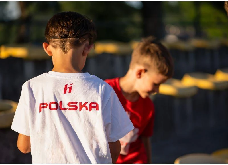 Huari Poland Fan Jr marškinėliai 92800426925