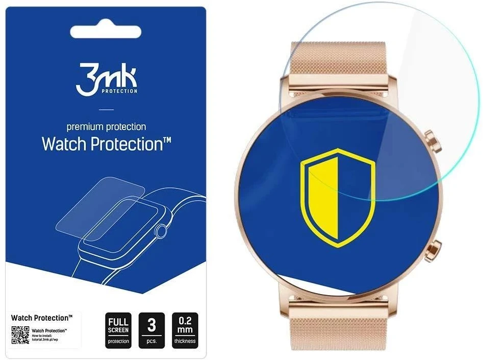 Apsauginė ekrano plėvelė išmaniojo laikrodžio Huawei Watch GT2