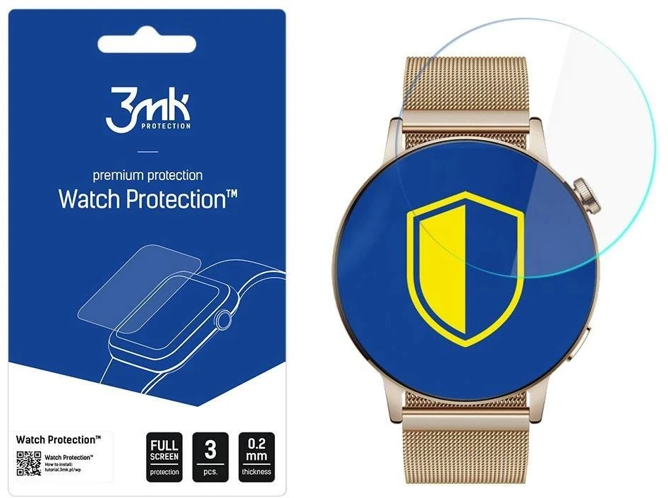 Huawei Watch GT 3 42mm – 3mk Watch Protection™ v. ARC+