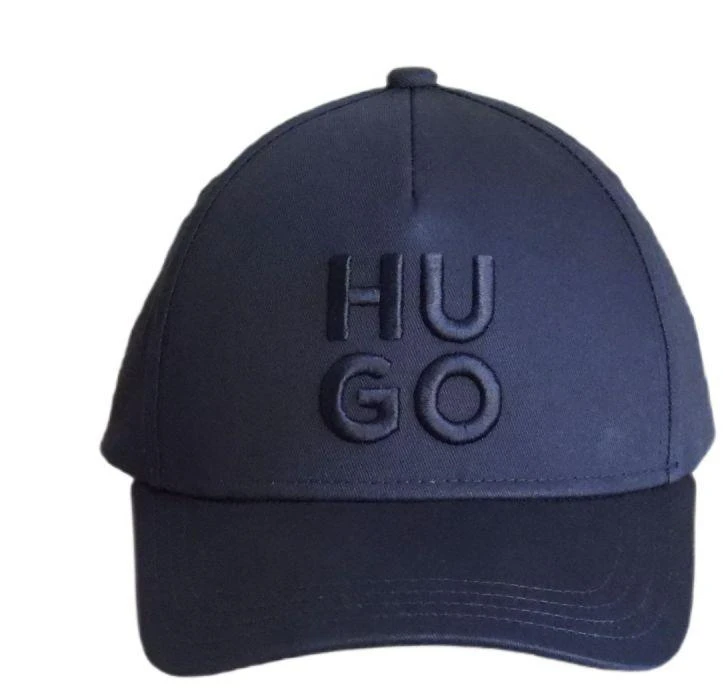 Hugo Boss Jude-Stacked Tamsiai Mėlyna Beisbolo Kepuraitė - 50533409-405