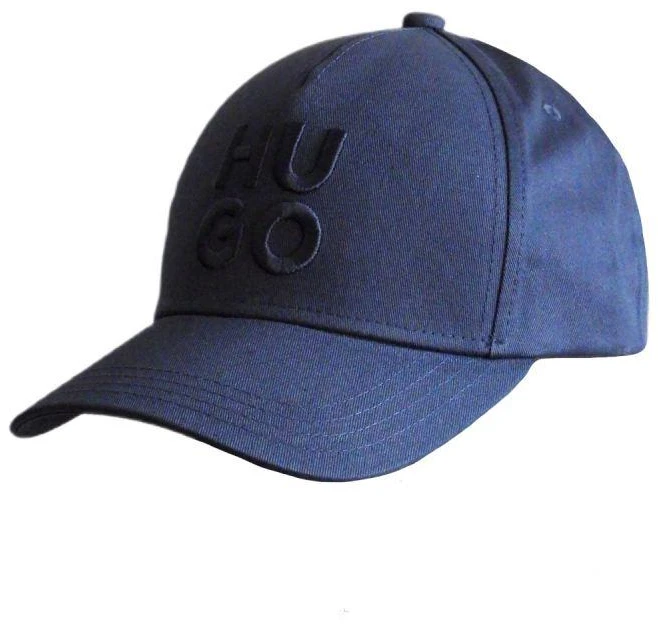 Hugo Boss Jude-Stacked Tamsiai Mėlyna Beisbolo Kepuraitė - 50533409-405