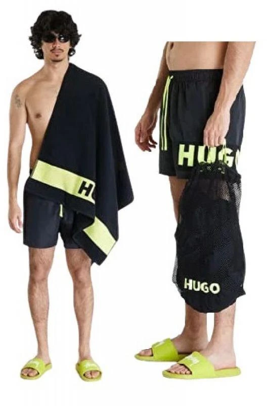 Hugo Cruise M 50515502-001 maudymosi šortai + rankšluosčių rinkinys