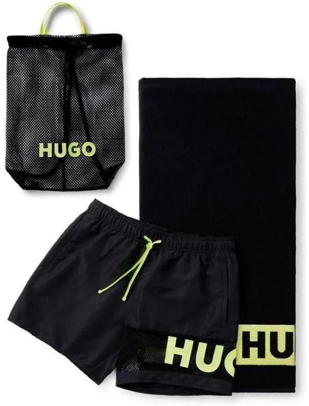 Hugo Cruise M 50515502-001 maudymosi šortai + rankšluosčių rinkinys