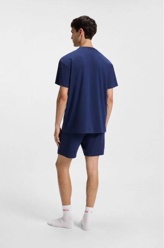 Hugo Loungewear Laze AZZURRO Marškiniai miegui vyriški (50525236-409)