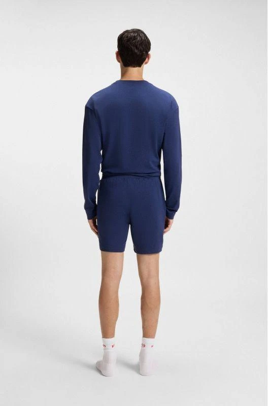 Hugo Loungewear Laze AZZURRO Vyrų Miego Šortai (50525247-409)