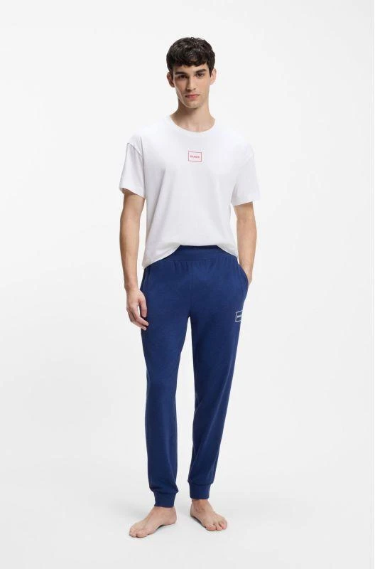 Hugo Loungewear Laze BIANCO Vyriški pižamos marškiniai (50525236-101)