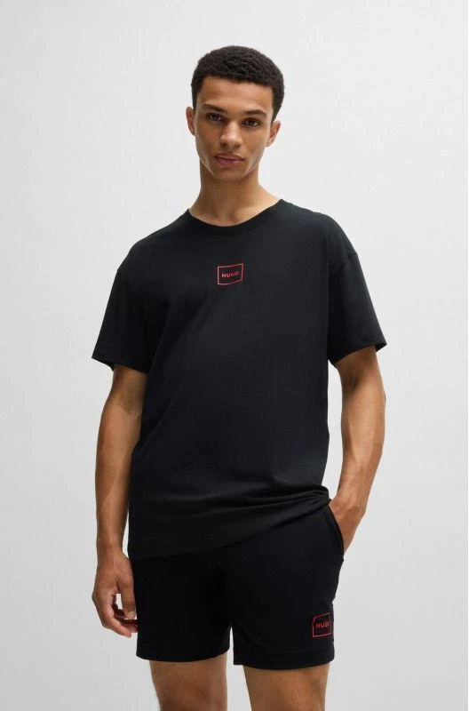 Hugo Loungewear Laze NERO Vyriški marškinėliai (50525236-001)