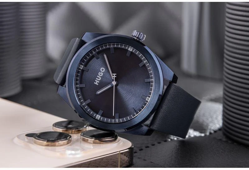 Hugo Boss HUGO Ryškus Vyriškas Laikrodis 1530352 + Dėžutė