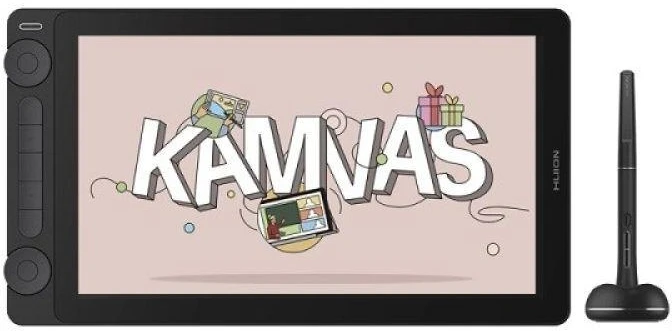 Grafinė planšetė HUION Kamvas Gen 3, Juoda