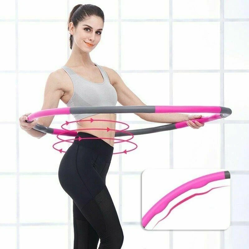 Yakimasport Hula lankas su masažuokliu, sulankstomas, Yakima 100456