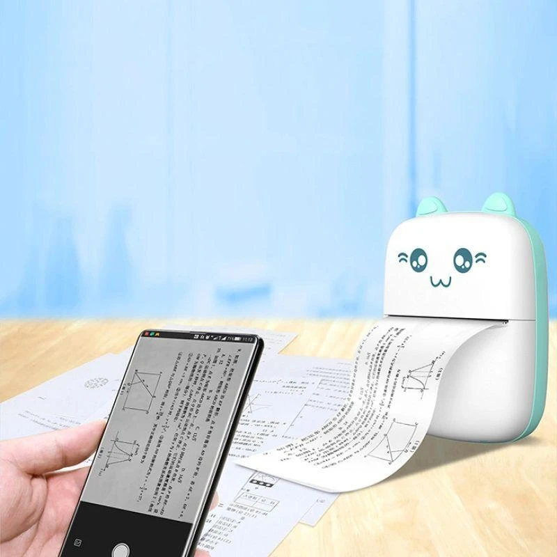 Hurtel Terminis spausdintuvas mini cat HURC9 – mėlynos spalvos