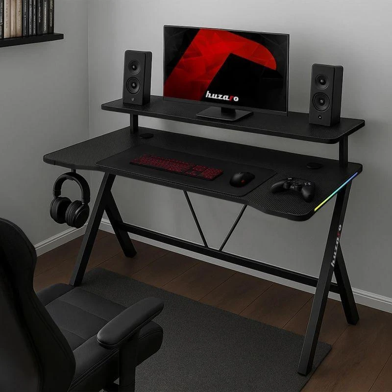 Huzaro Hero 1.9 RGB Juodas