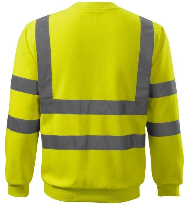 HV Essential Unisex džemperis (fluorescencinė geltona)