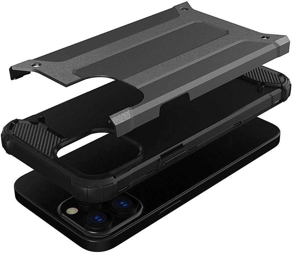 Hurtel Hybrid Armor dėklas skirtas iPhone 13 Pro Max, auksinis