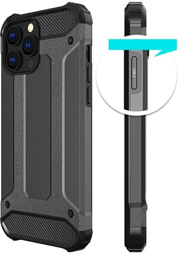 Hurtel Hybrid Armor dėklas skirtas iPhone 13 Pro Max, auksinis