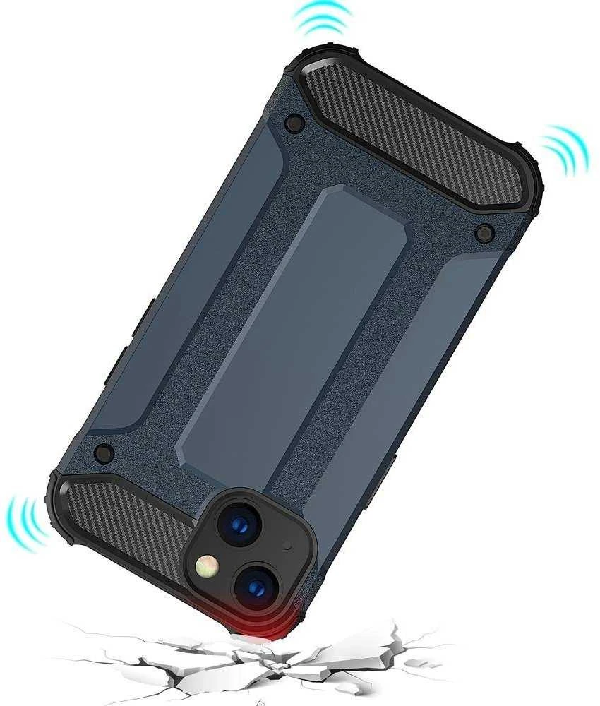 Hurtel Hybrid Armor dėklas skirtas iPhone 14 Plus, juodas