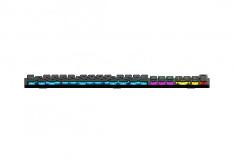 I-BOX AURORA K-6 RGB mechaninė klaviatūra, raudoni jungikliai (Raudona Switch), žemo profilio žaidimų klaviatūra