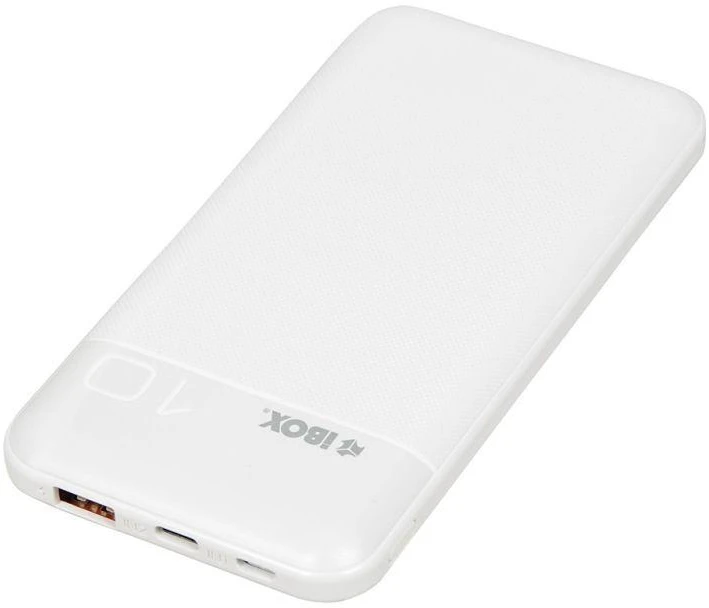 Nešiojamas Įkroviklis - iBox IPB10 10000mAh Quick Charge 3.0 Power Delivery 3.0 Baltas