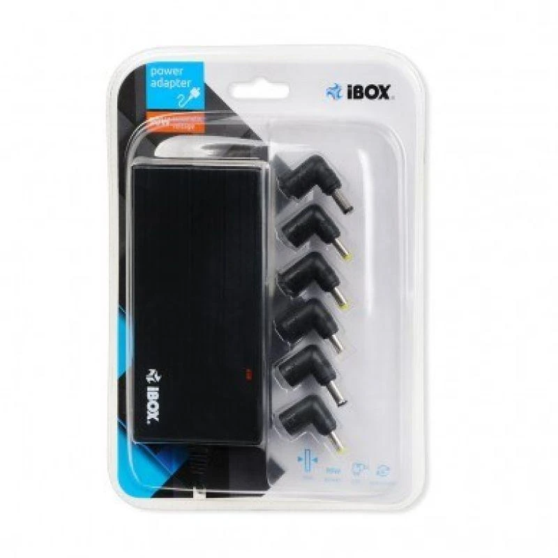 IBOX IUZ90WA 90W AUTO IUZ90WA nešiojamojo kompiuterio maitinimo adapteris (20 V; 90W)