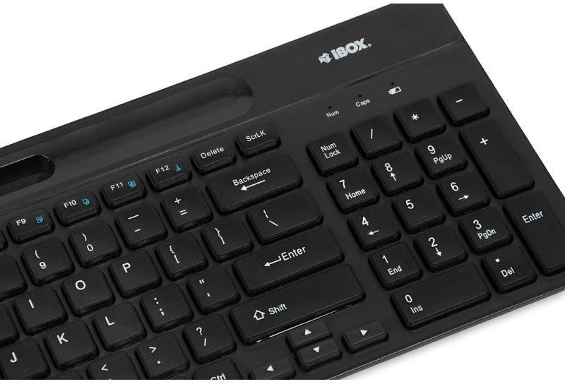 iBox IKC3010B klaviatūra Home USB QWERTY Juodas