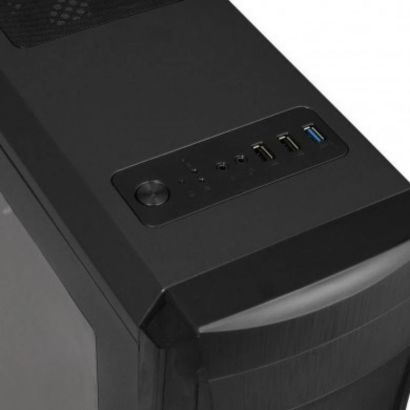 Ausinės IBOX ORCUS ORX14 korpusas (ATX, ITX, Micro ATX; juodas)