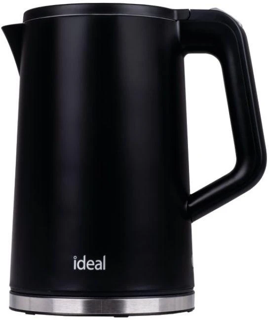 IDEAL Virdulys 1.7 l, steel body, power 1500 W, juodas