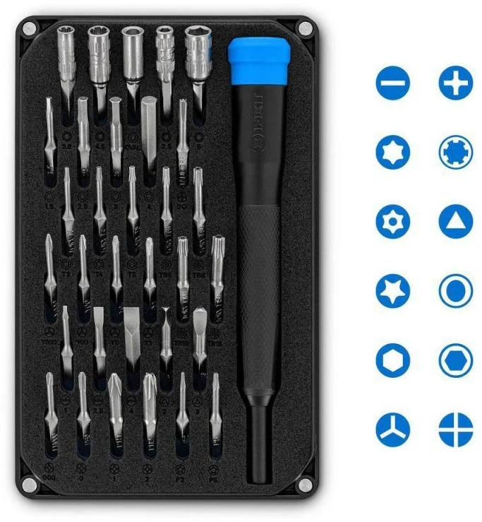IFT iFixit IF145-783-1 elektroninių prietaisų taisymo įrankis 47 įrankiai(ių)