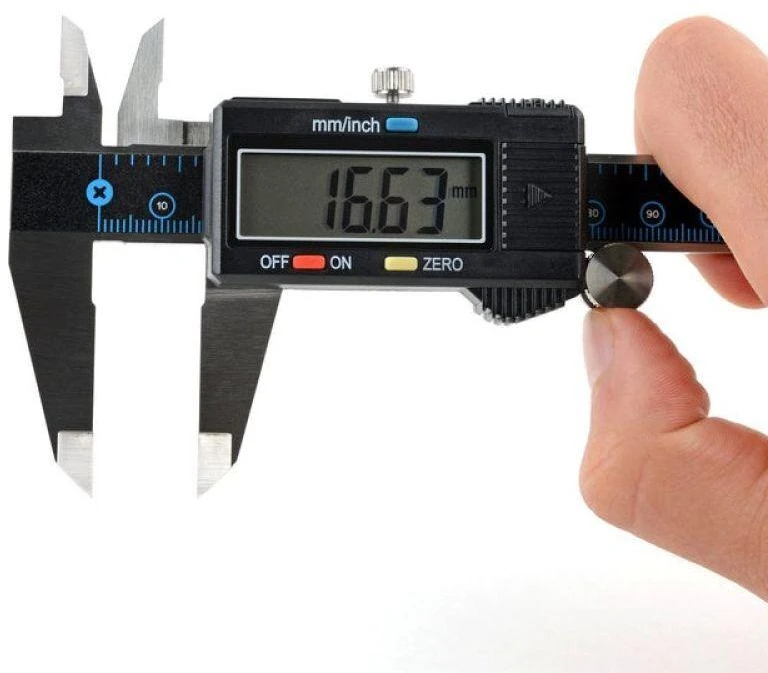 iFixit Digital Caliper, 0.01 mm to 150 mm – juodas, mėlynas