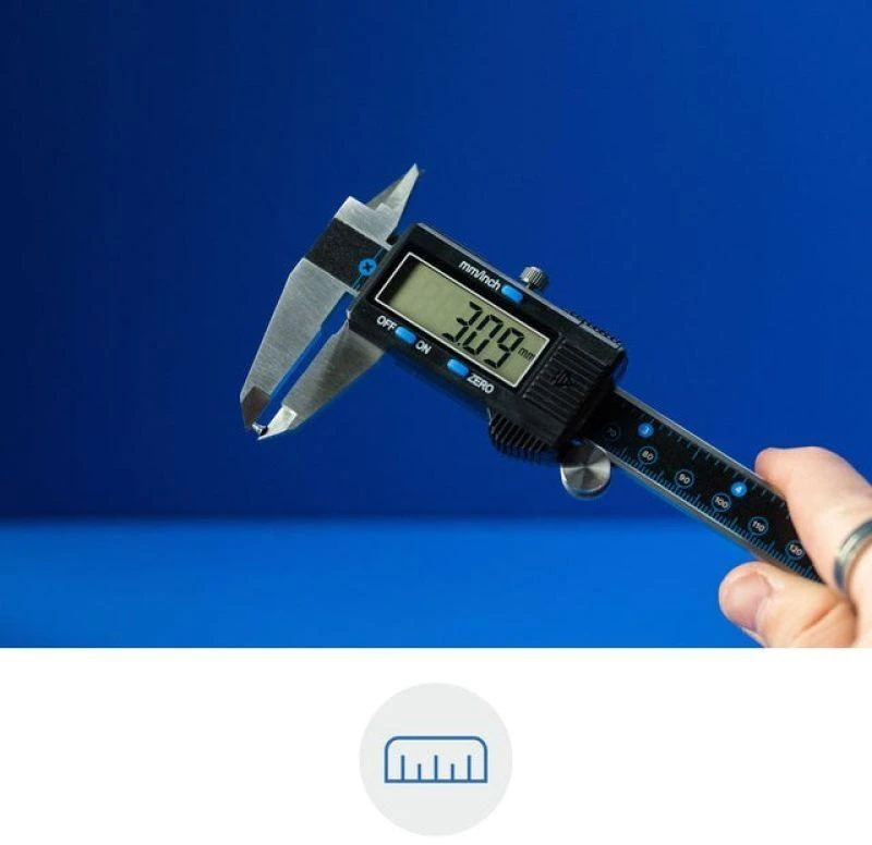iFixit Digital Caliper, 0.01 mm to 150 mm – juodas, mėlynas