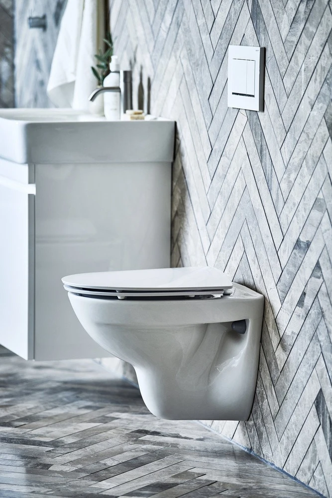 Dangtis WC IFO, INSPIRA, lėtai nusileidžiantis