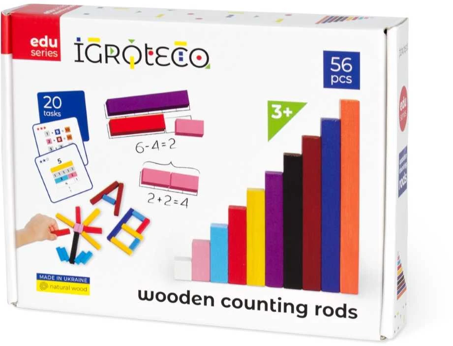 Igroteco skaičiavimo pagaliukai, 56 det.