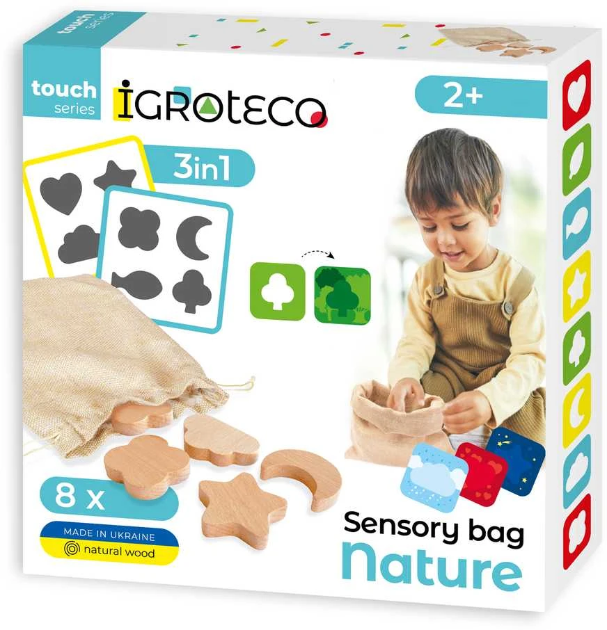 Igroteco sensorinis žaidimas, Gamta, 2+