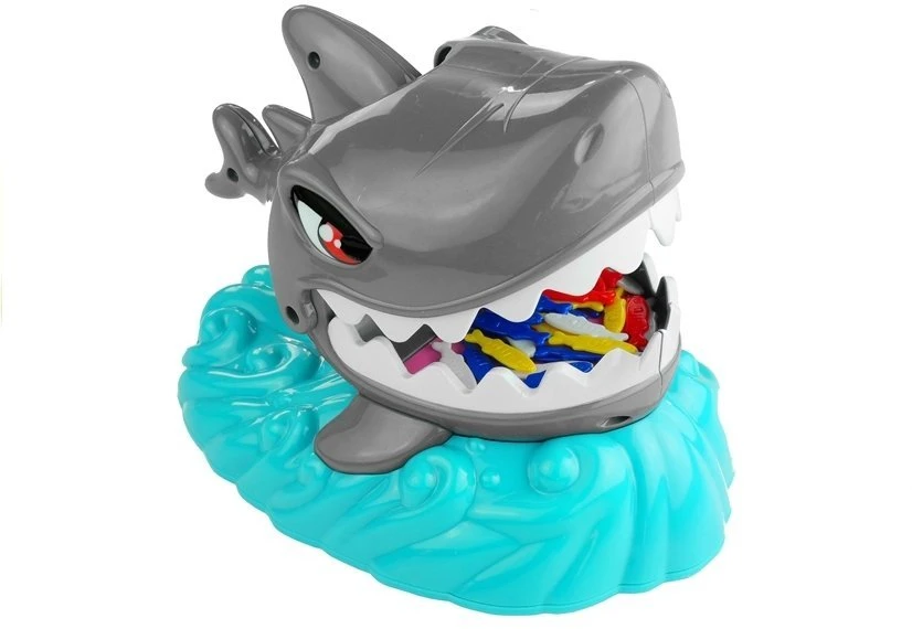 Įgūdžių stalo žaidimas Crazy Shark su ryklio nasrais