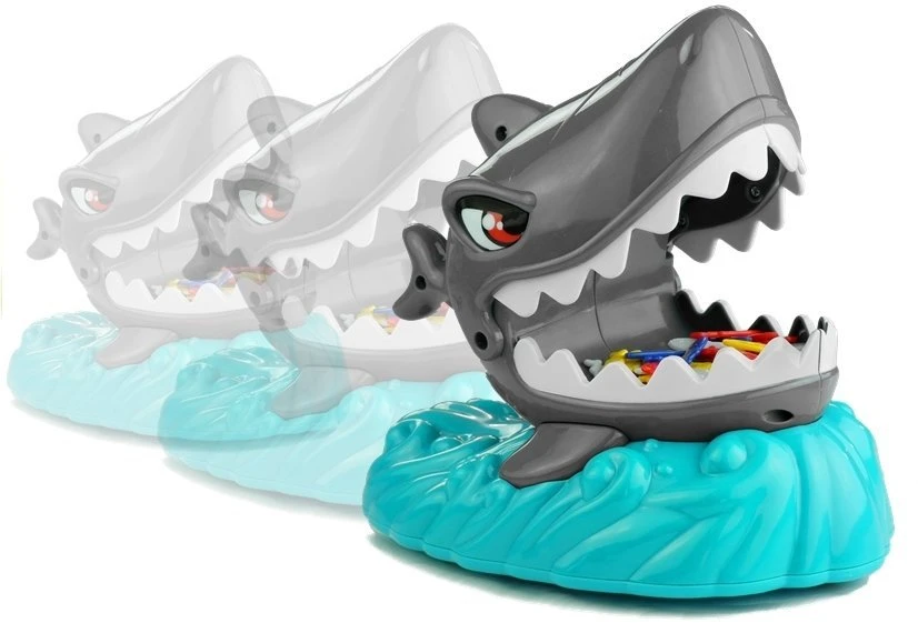 Įgūdžių stalo žaidimas Crazy Shark su ryklio nasrais