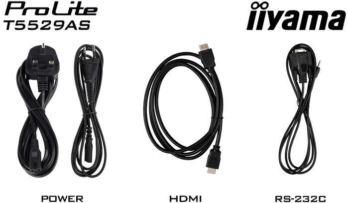 „Iiyama“ 55 colių „viskas viename“ monitorius su „Android 14“ operacine sistema, 20 taškų jutikliniu ekranu, 3840 x 2160 raiška, 4K UHD raiška, apsauga nuo akinimo, garsiakalbiai, 2 HDMI + USB-C (DP-Alt), 450 cd/m² / 4 GB RAM / 32 GB atminties, RS232C, 2 USB 2.0, LAN, WIFI, veikimas visą parąiiSignage2