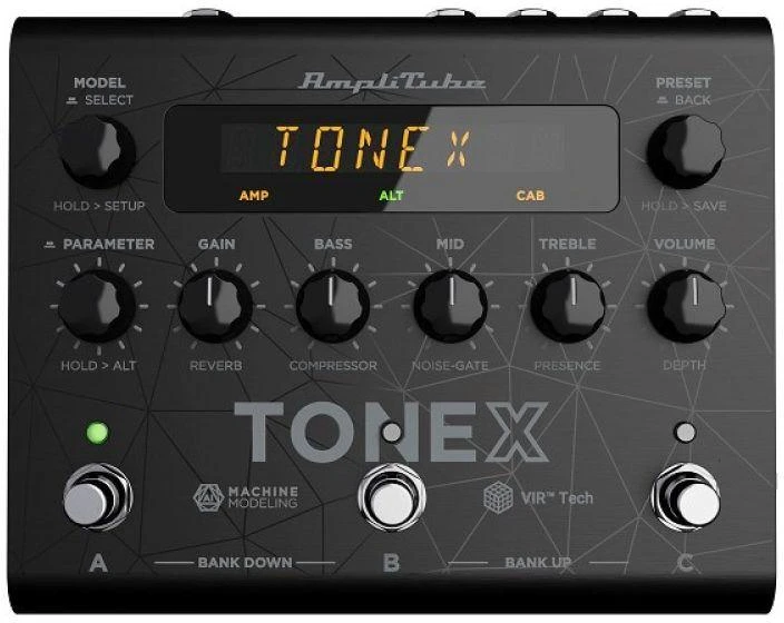 IK Multimedia Tonex pedalas - gitaros efektas