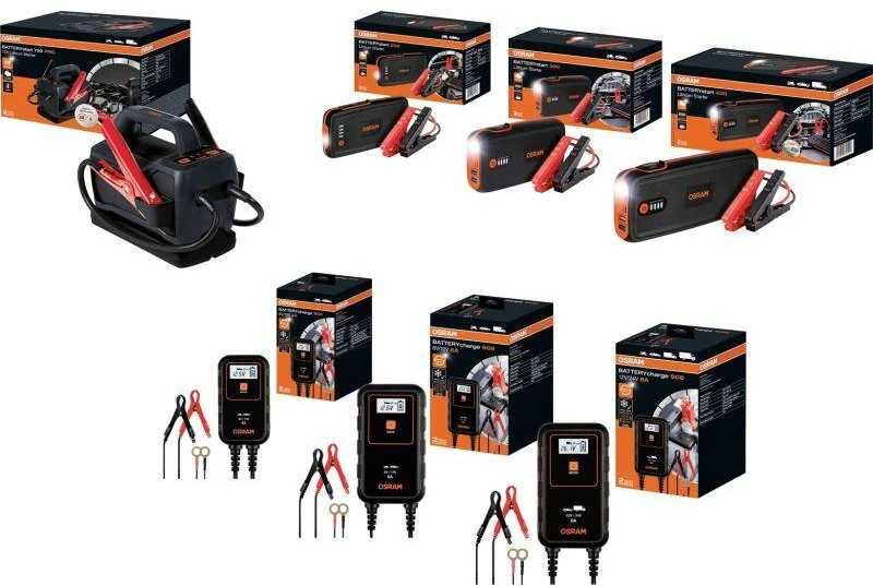 Akumuliatoriaus įkroviklis OSRAM 904, 6–12 V