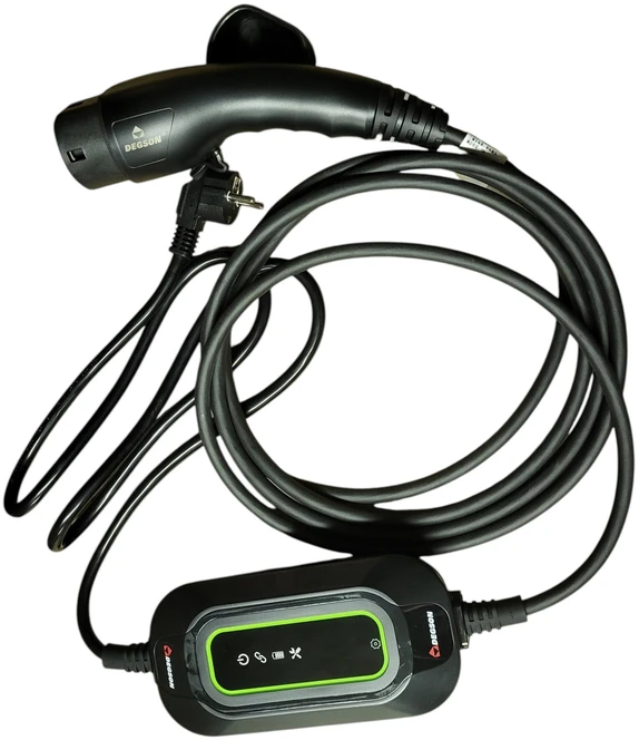 Įkrovimo laidas 220V - type 2 ( 10A, 1 fazė 2 kW )