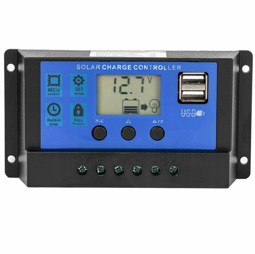 Ag676E Įkrovimo Valdiklis Saulės Baterijoms 60A