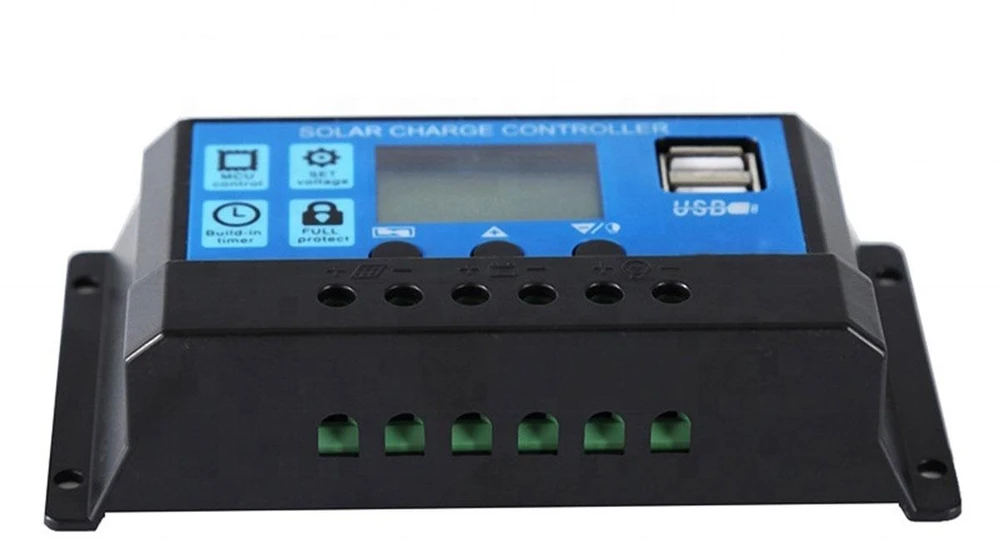 50-295# Oem Saulės Baterijų Valdiklis 12/24V 30A 2x USB