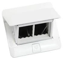Įleidžiama modulinė dėžutė 4 mod. Legrand 654001 (metalinė, balta)