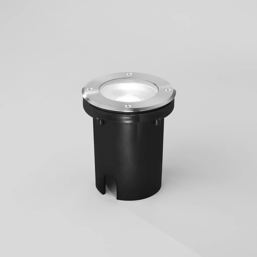Įleidžiamas į grindinį šviestuvas DRIVE, plieno sp., 1xGU10, IP67