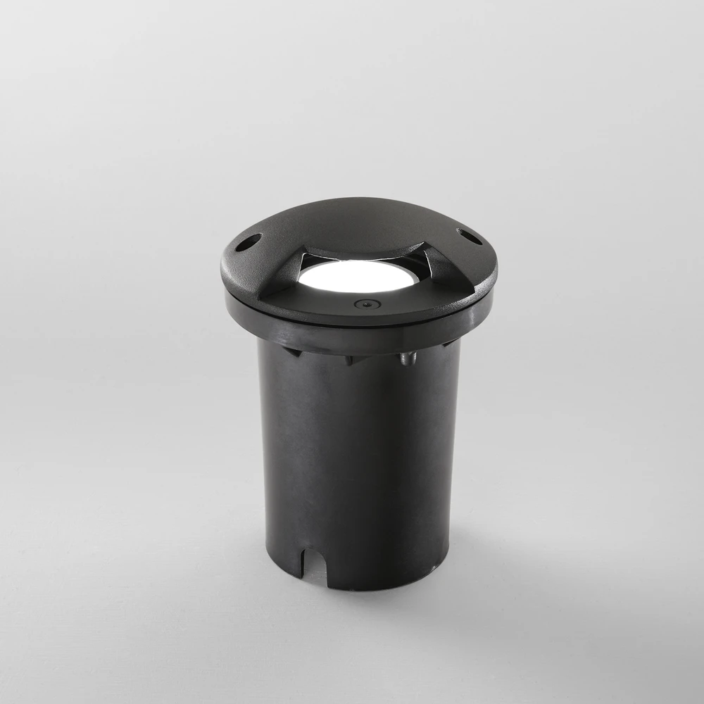 Įleidžiamas į grindinį šviestuvas HUMMER, antracito sp., 1xGU10, IP67