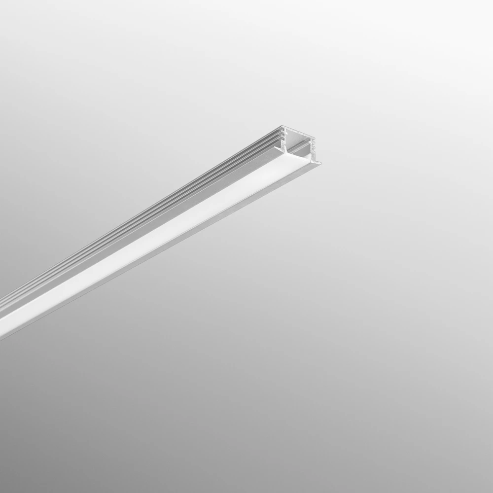 Įleidžiamas LED profilis BERLINO, sidabro sp., 1m
