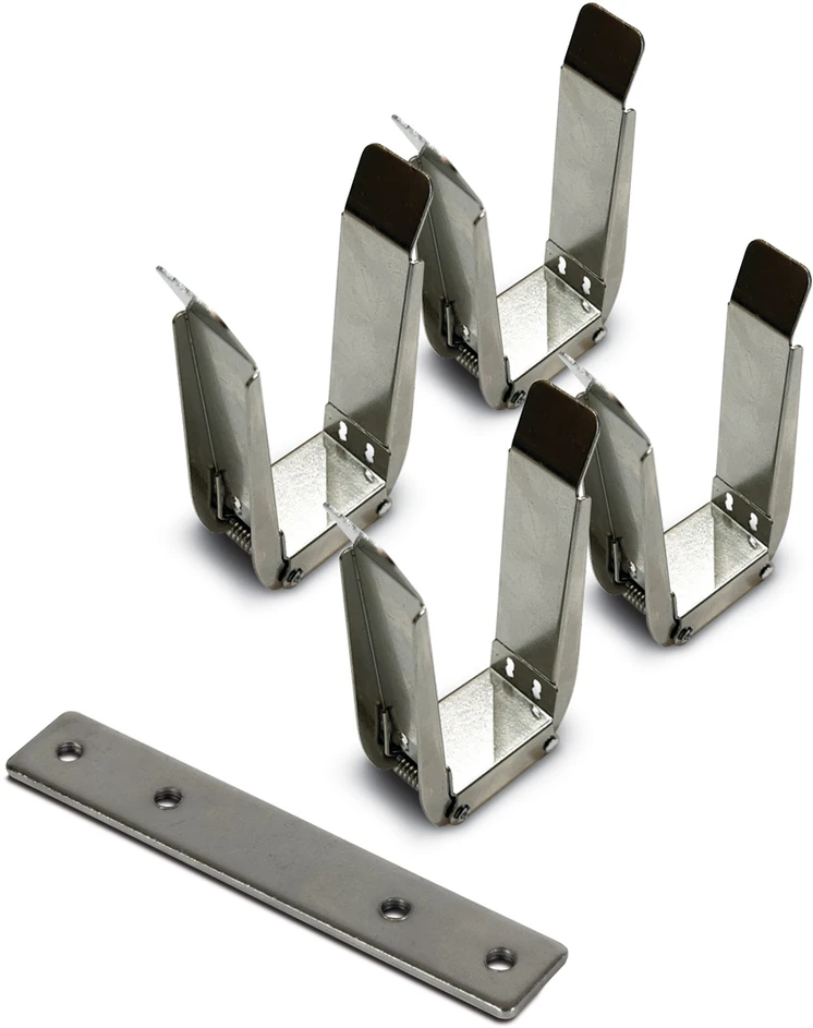 Įleidžiamas magnetinių sistemų bėgelis MIDI, baltas, 2m, 42002RB/W