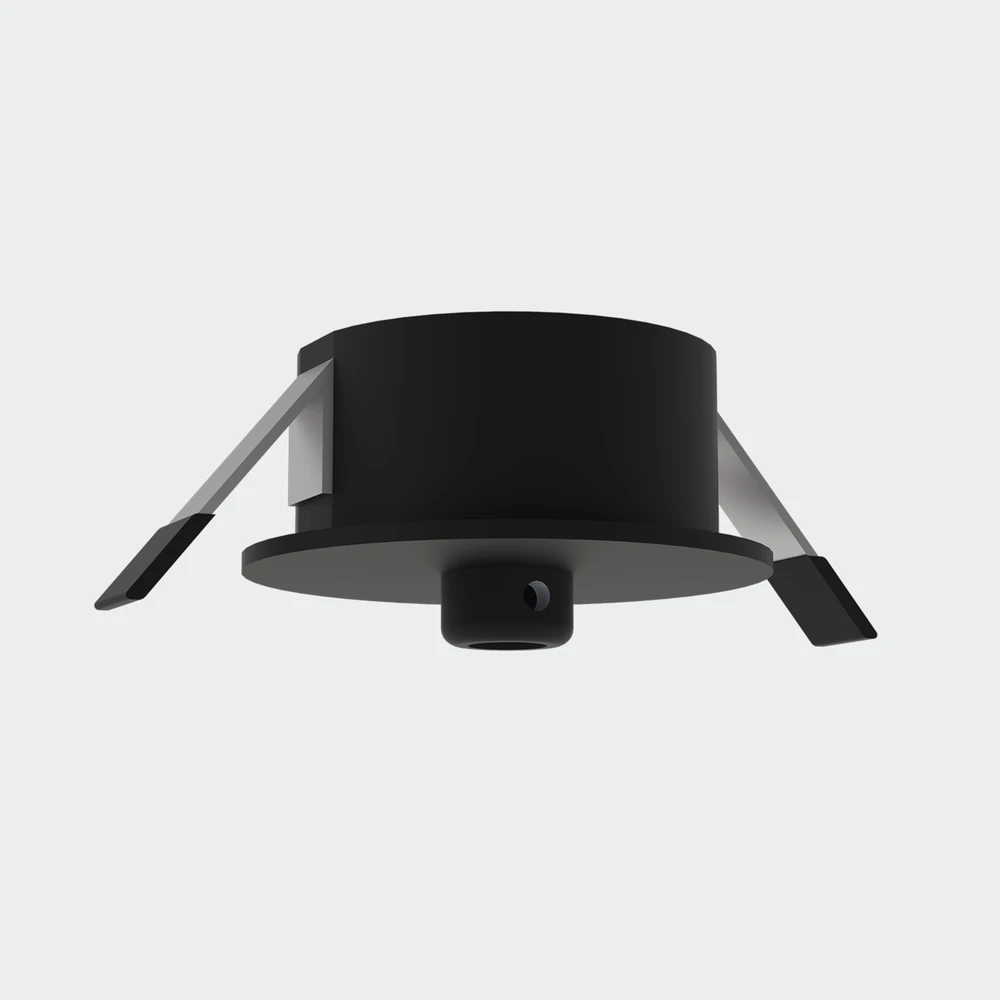 Įleidžiamas pakabinamo šviestuvo laikiklis PIPE, juodas, K1002045N